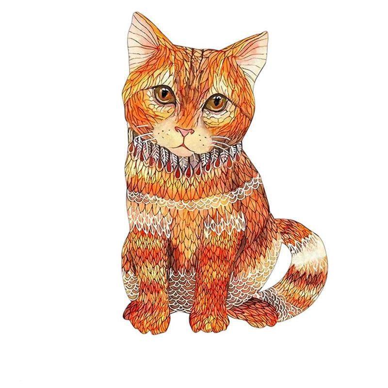 orange cat puzzle