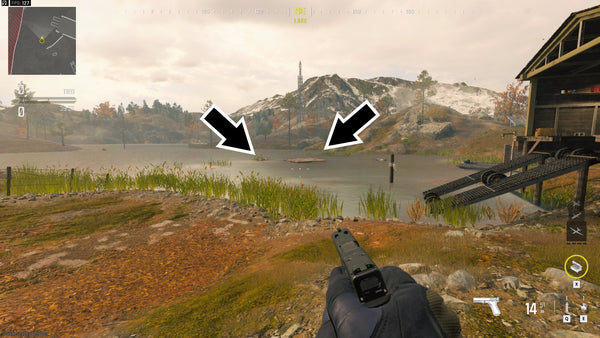 Call of Duty: Modern Warfare III Sneaky Map Spots - Estate Route 3