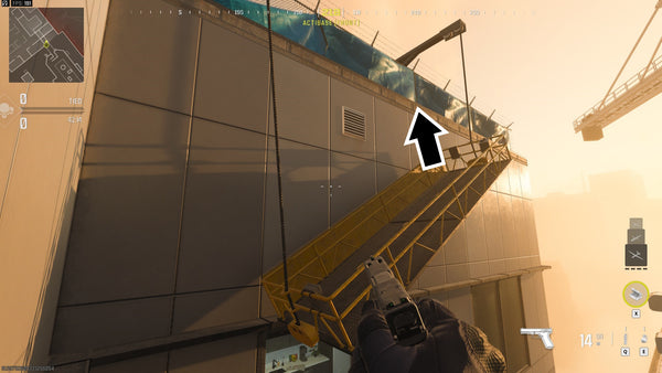 Call of Duty: Modern Warfare III Sneaky Map Spots - Highrise Route 2