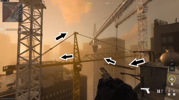 Call of Duty: Modern Warfare III Sneaky Map Spots - Highrise Route 4