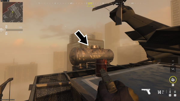 Call of Duty: Modern Warfare III Sneaky Map Spots - Highrise Route 10