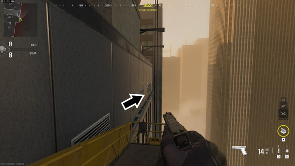 Call of Duty: Modern Warfare III Sneaky Map Spots - Highrise Route 12