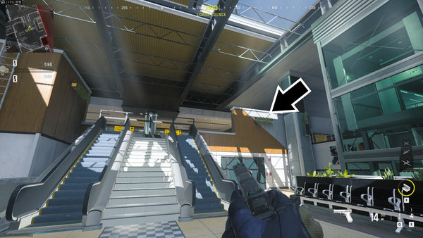 Call of Duty: Modern Warfare III Sneaky Map Spots - Terminal Route 1