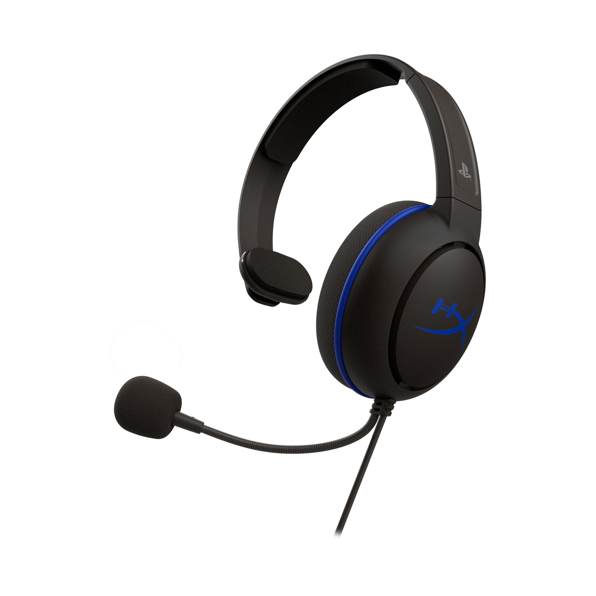 Cloud Chat Headset for PS4 One Ear Cup, Reversible Design | HyperX
