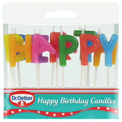 Happy Birthday Candles | 800 Flower Dubai