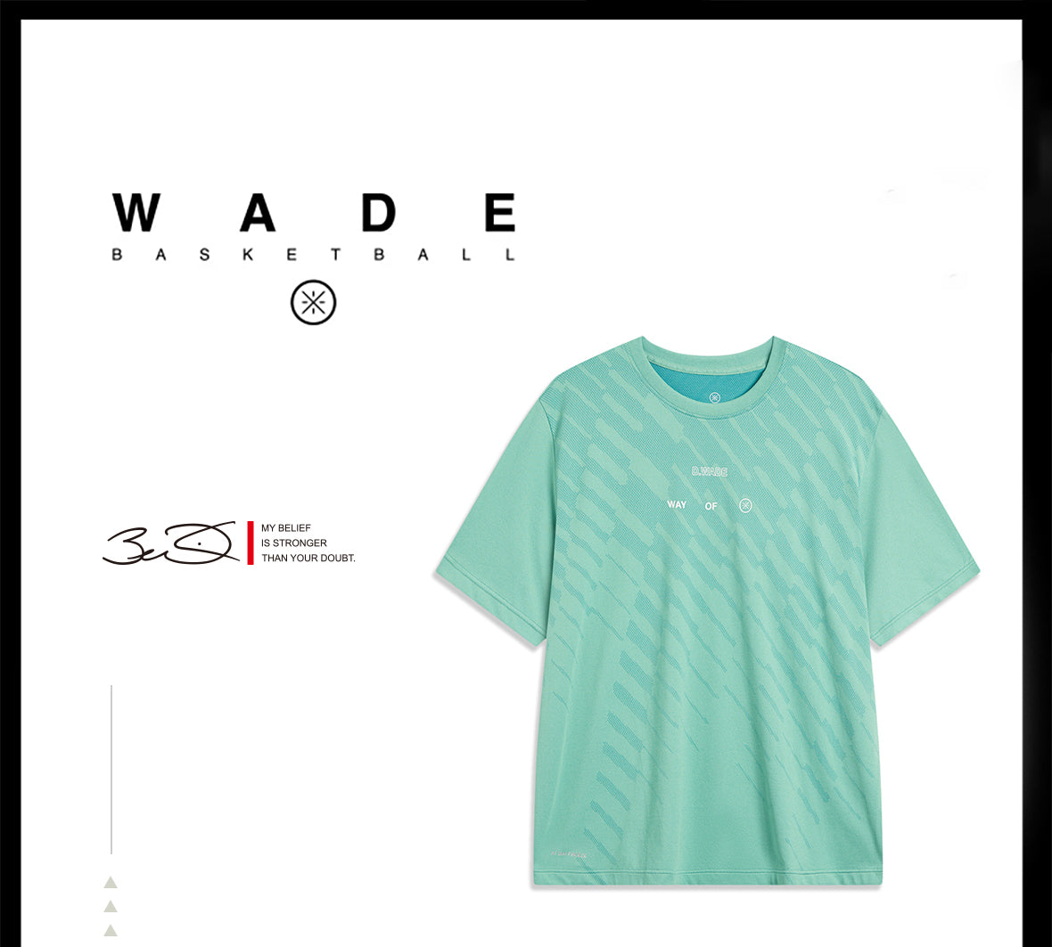 Way of Wade Sportswear Men's T-Shirts. T-shirts & Sportswear