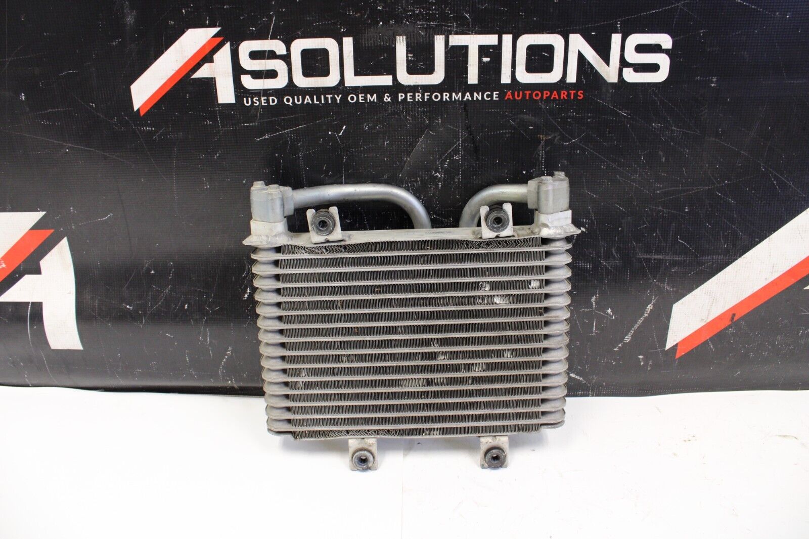 2013 NISSAN GT-R GTR R35 3.8L OEM ENGINE OIL COOLER W/ HARD LINES
