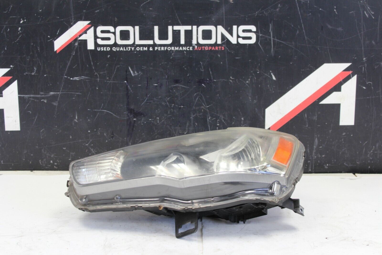 2008-2015 Mitsubishi Lancer Ralliart Right Passenger Headlight OEM