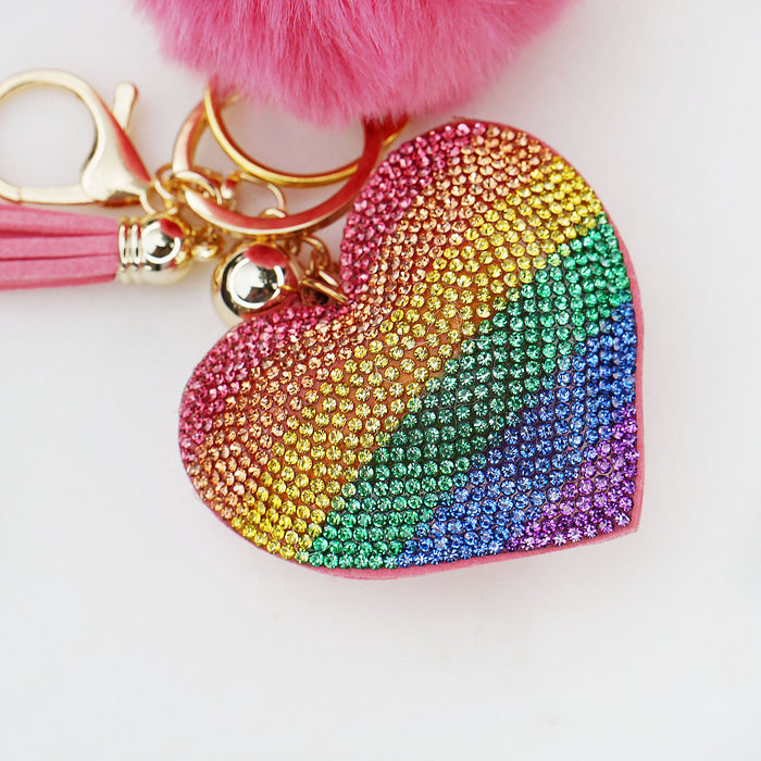 Star Pride Rhinestone Keychain – GlitzMe