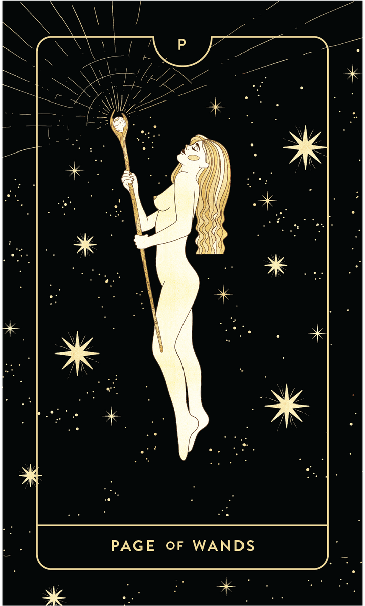 PAGE OF WANDS – Cocorrina® & Co