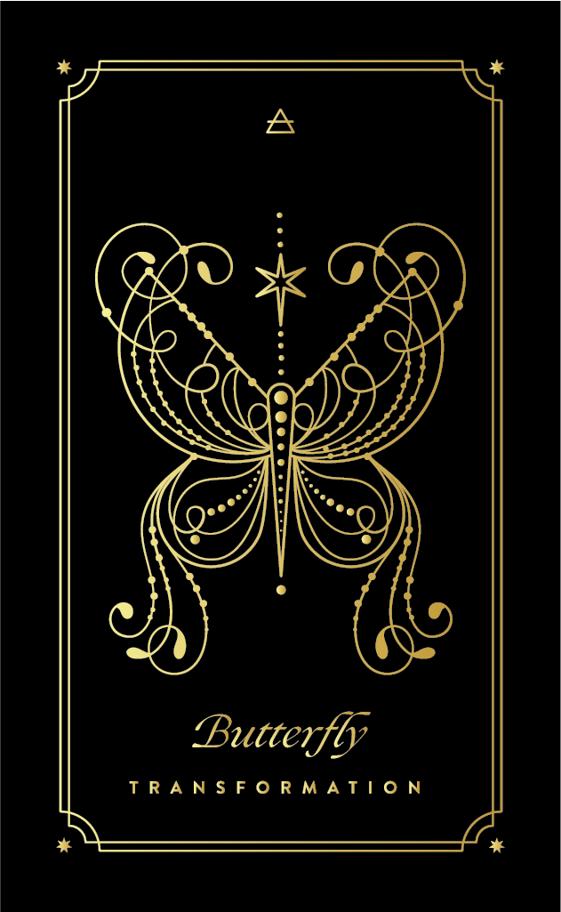 BUTTERFLY COSMIC WILD ORACLE DECK BY COCORRINA