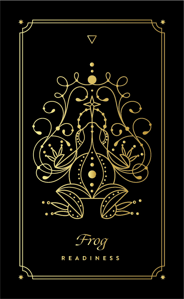 FROG COSMIC WILD ORACLE DECK BY COCORRINA