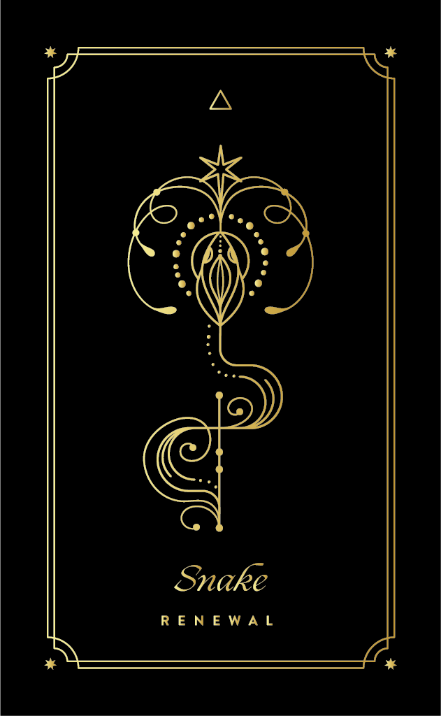 SNAKE COSMIC WILD ORACLE DECK BY COCORRINA