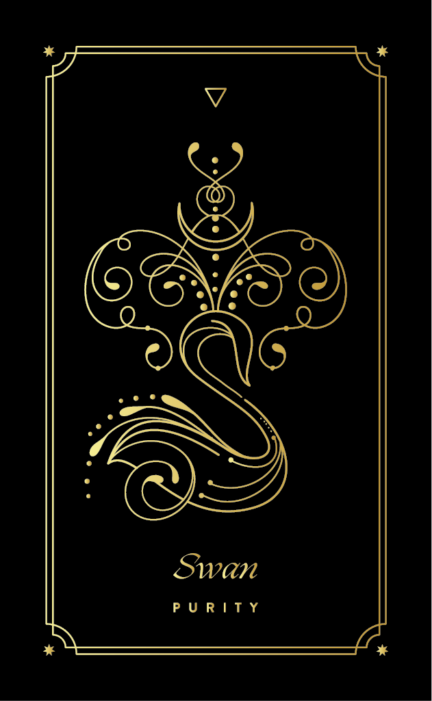 SWAN COSMIC WILD ORACLE DECK BY COCORRINA