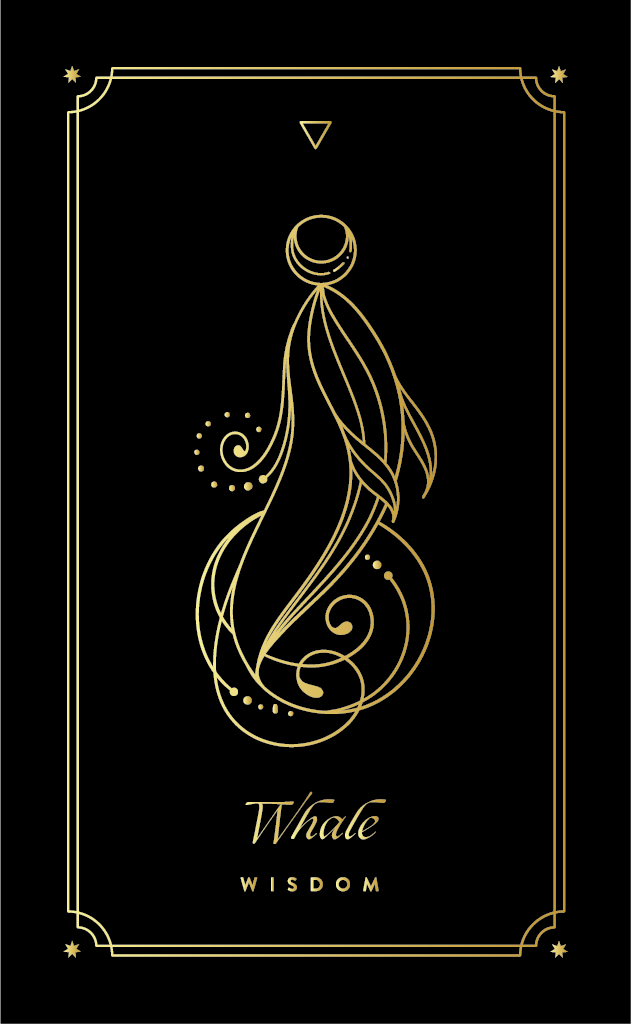 WHALE COSMIC WILD ORACLE DECK BY COCORRINA