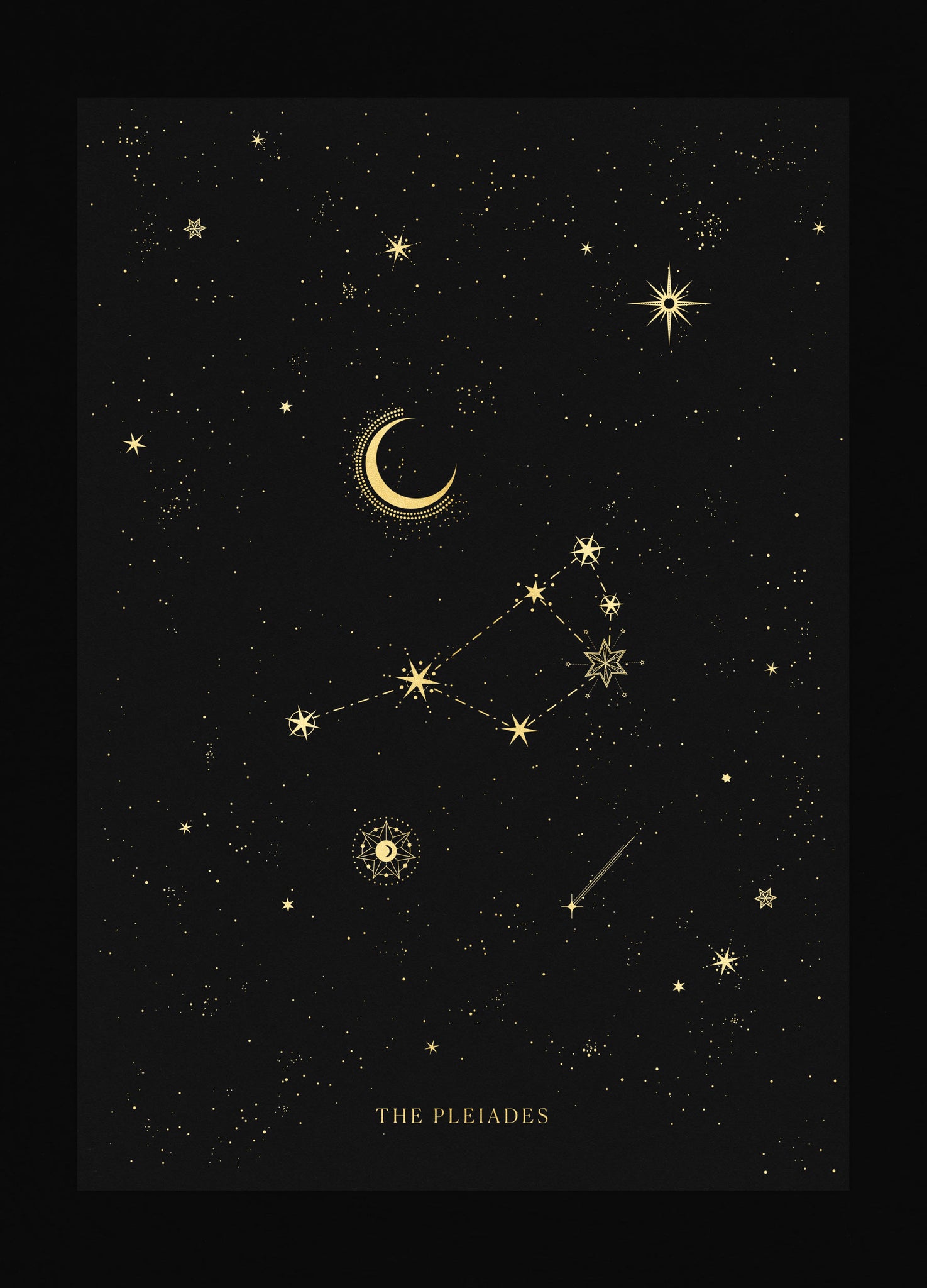 The Pleiades Constellation Art Print – Cocorrina® & Co