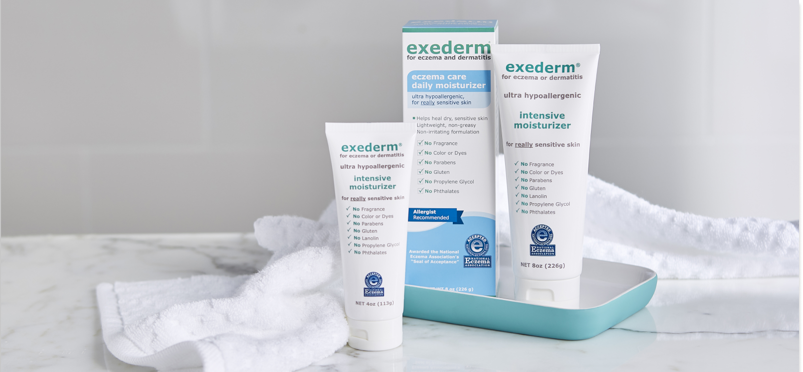 group of exederm products
