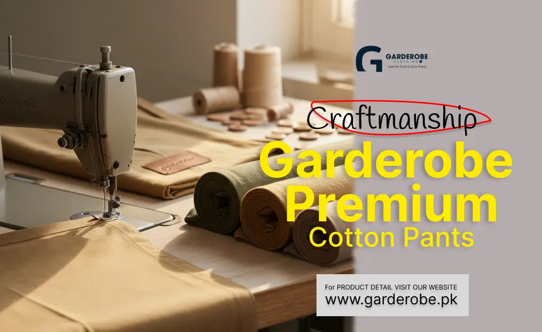 craftmanship of garderobe premium pants