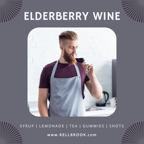 elderberry wine preparation