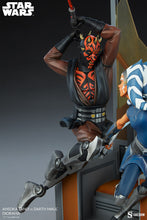 Load image into Gallery viewer, Ahsoka Tano vs Darth Maul Diorama by Sideshow Collectibles
