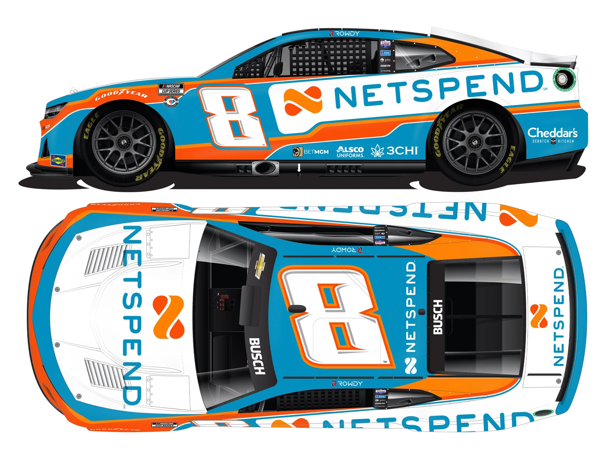 Saw a Thread with Wallpapers Decided to make a Kyle Busch Xfinity NOS Car  Thoughts  rNASCAR
