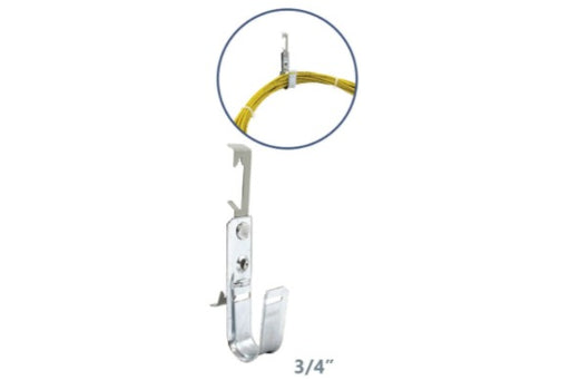 Universal 2 Wall Mount J-Hook Cable Support Wire Management System - —  Telecom Specialties