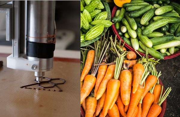 Carrots and 3D food printing