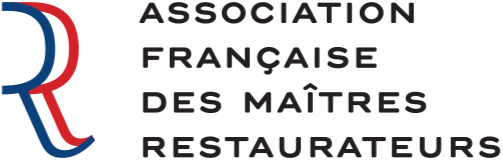 logo des maître restaurateurs en bleu et rouge