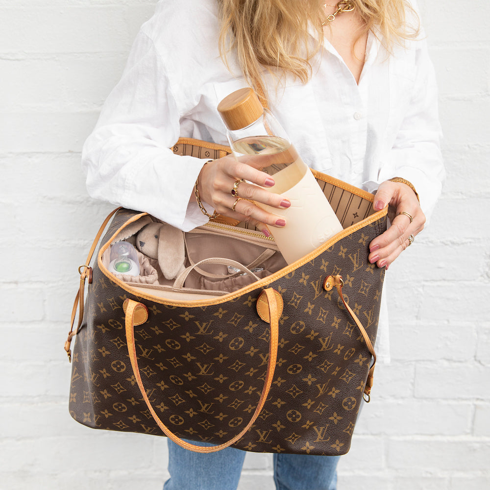 How I Turned My Luxury Bag into a Diaper Bag: Louis Vuitton Highlight –  ToteSavvy