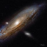 One Trillion Stars aka M31 aka The Andromeda Galaxy photographed by J K Lovelace using a Takahashi TOA-150B telescope.