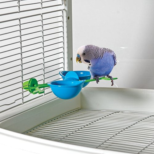 Caitec Featherland Paradise Silo Drinker Bird Cage Water Feeder