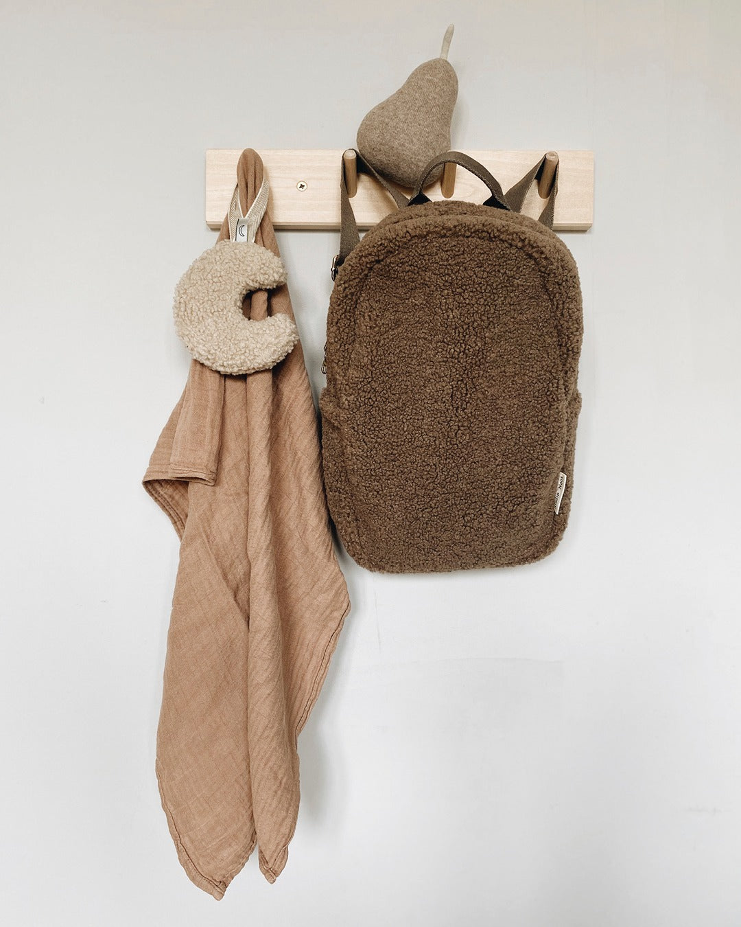 Mini Chunky Backpack - Brown