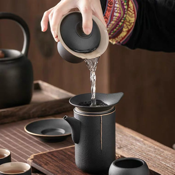 Matcha Cup Tea Set Ceremony Coffeeware Bowl Pot Travel Tea Set Ceramic  Luxury Portable Afternoon Lazy