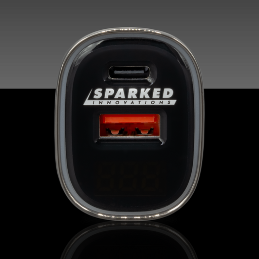 Sparked Innovations Single Battery Voltmeter Monitor 12VDC for Main and AUX  Battery - Audio APEX store