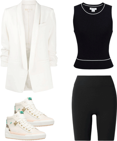 Outfit con tenis blancos mujer: ¡10 ideas que te van a encantar!