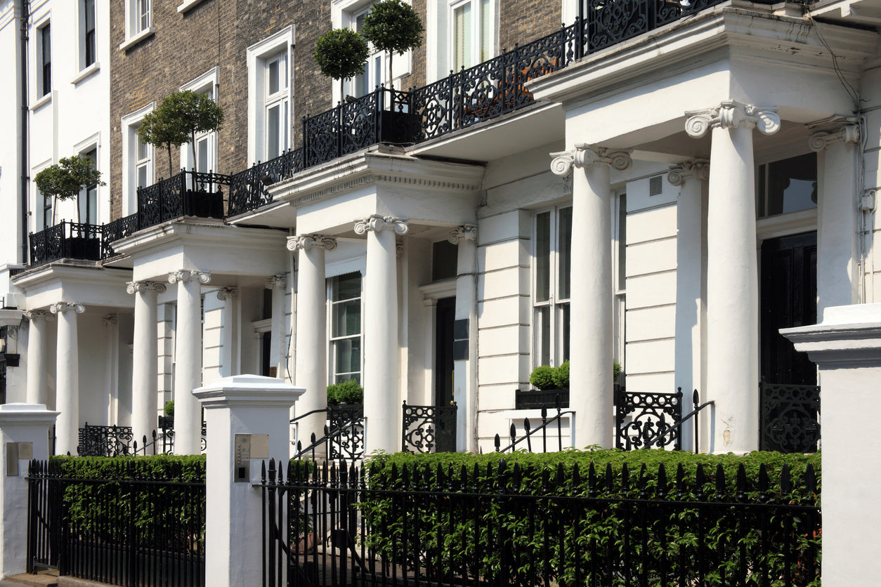 Georgian properties in Kensington London