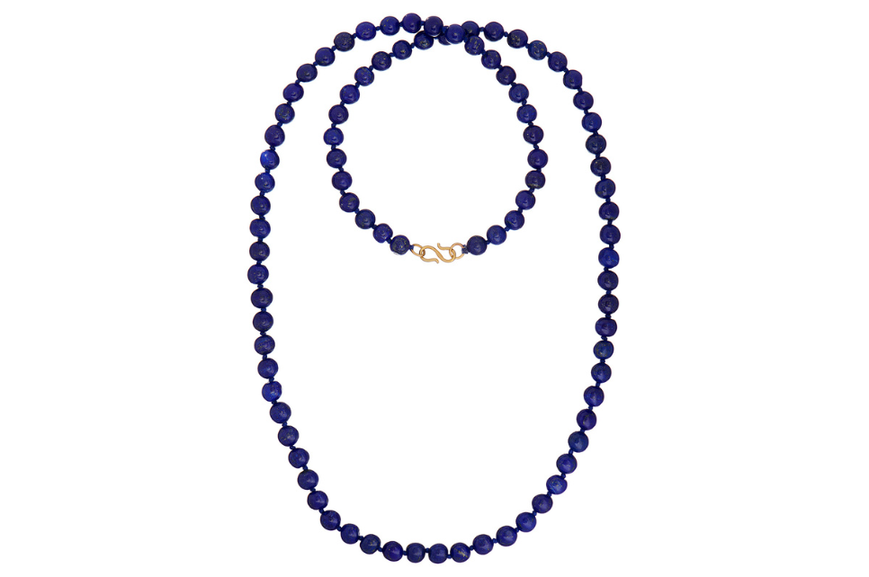 108 Beads Mala Prayer Lapis Lazuli Necklace – EvelynCreations