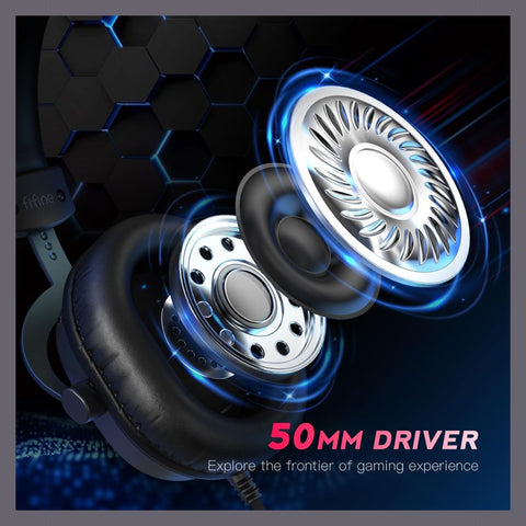 Auricular Gamer FiFine H9 50 mm driver