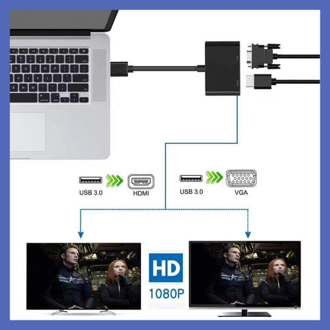 Hub-USB--HDMI-VGA-PLUG