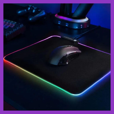 MousePad Gamer RGB 35X25 CM