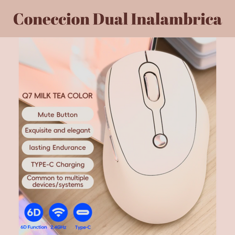 Mouse Inalámbrico T-Wolf Q7