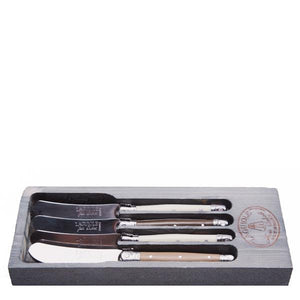 Jean Dubost New Age 6pc Steak Knives in Block Black/Copper