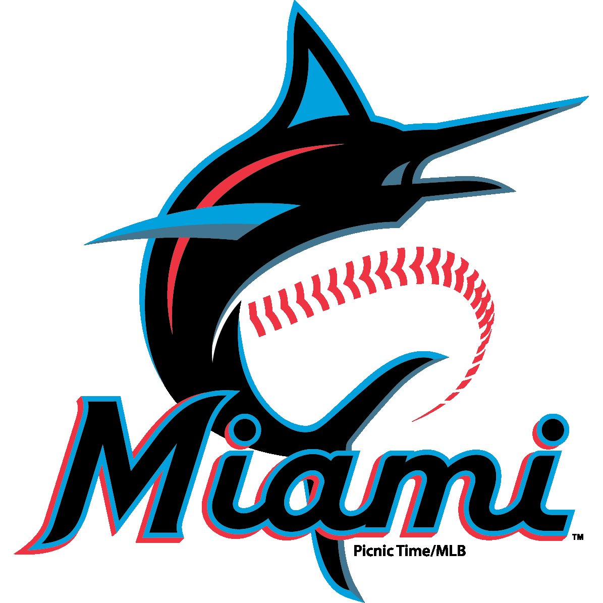 Miami Marlins Team Jersey Cutting Board