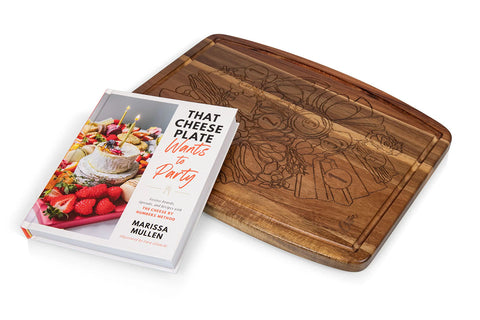 cheese book and board bundle