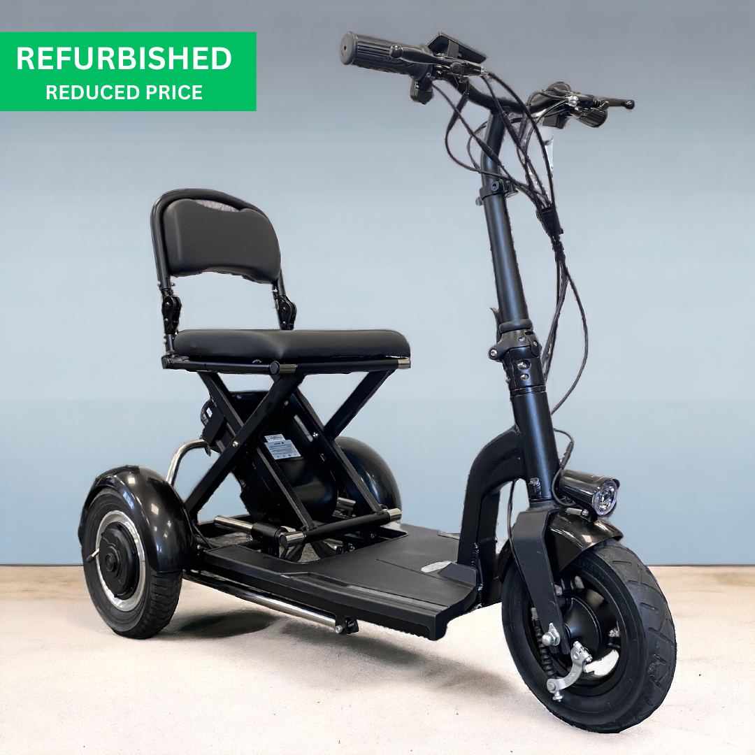 Image of Refurbished - REN- The Folding Mobility Scooter - Red/Black