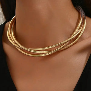 Multilayer Wrap Necklace - SIMPLY TORRARD 