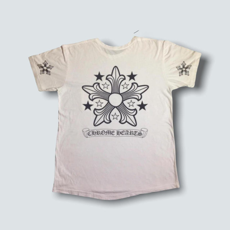 White Chrome Hearts Star Pocket T shirt (L) – Rich Archive