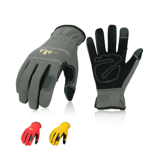 Vgo High Dexterity Heavy Duty Mechanic Gloves (Black, SL8849) – Vgo UK
