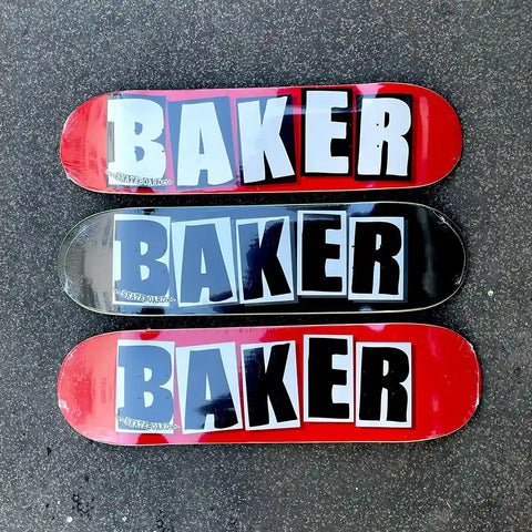 Planches de skateboard Baker Brand Logo