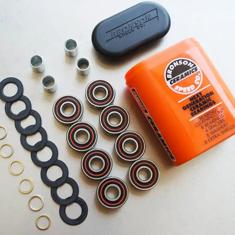 Bronson Ceramic Skateboard Bearings Banner